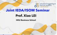 Department of Industrial Engineering & decision Analytics [Joint IEDA/ISOM] seminar   - Managing User Engagement under Reference Effects