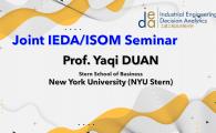 Department of Industrial Engineering & decision Analytics [Joint IEDA/ISOM] seminar  - Taming "data-hungry" reinforcement learning?   Stability in continuous state-action spaces