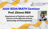 Department of Industrial Engineering & Decision Analytics [Joint IEDA / MATH Seminar] -   - Policy learning “without” overlap: Pessimism and generalized empirical Bernstein’s inequality