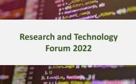 Research and Technology Forum 2022