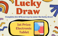 Student Feedback Questionnaire (SFQ) Lucky Draw 2024-2025