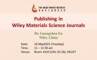 Publishing in Wiley Materials Science Journals
