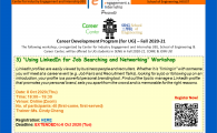 IEI, SENG X CC Career Development Program (for Engineering UG Students) - Fall 2020-21  - 'Using LinkedIn for Job Searching and Networking' Workshop