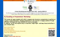 IEI, SENG X CC Career Development Program (for Engineering UG Students) - Spring 2020-21  - ‘Excelling in Presentation’ Workshop 