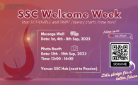 Sustainable Smart Campus Welcome Week