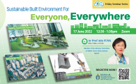 [GREAT Smart Cities Friday Seminar Series]  - Sustainable Built Environment for Everyone, Everywhere