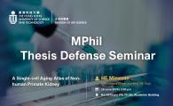 MPhil Thesis Defense Seminar    - A Single-cell Aging Atlas of Non-human Primate Kidney  