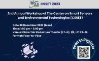 2nd Annual Workshop of The Center on Smart Sensors and Environmental Technologies (CSSET)