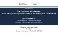    from microphase-separation to rigid ultramicropore confinement
