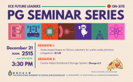 Department of Electronic & Computer Engineering - ECE FUTURE LEADERS PG SEMINAR SERIES