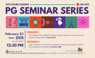 Department of Electronic & Computer Engineering - ECE FUTURE LEADERS PG SEMINAR SERIES