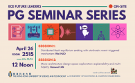 Department of Electronic & Computer Engineering - ECE FUTURE LEADERS PG SEMINAR SERIES