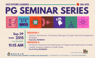 Department of Electronic & Computer Engineering - ECE FUTURE LEADERS PG SEMINAR SERIES