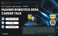 Department of Electronic & Computer Engineering  - Huawei Robotics 2024 Career Talk