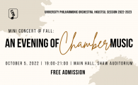  An Evening of Chamber Music