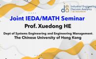 Department of Industrial Engineering & Decision Analysis [Joint IEDA / MATH seminar]  - Asset Pricing with α-maxmim Expected Utility Model