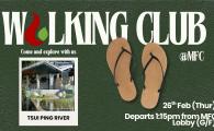 Walking Club Event @ MFC - 26 Feb