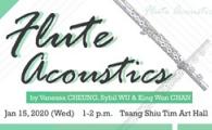 Flute Acoustics by Vanessa CHEUNG, Sybil WU & King Wan CHAN