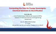    Chemical Solutions to Electrification