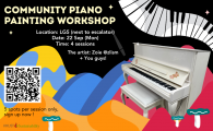 Community Piano Painting Workshop