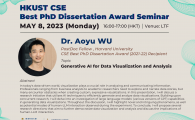 CSE Best PhD Dissertation Award Seminar  Department of Computer Science and Engineering  - "Generative AI for Data Visualization and Analysis"
