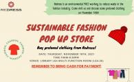 Sustainable Fashion Pop Up Store