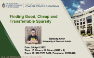 Vision, Learning, and Acceleration (VLA-Lab) Seminar Series  - VLA-Lab Seminar | Finding Good, Cheap and Transferrable Sparsity
