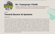 CSE Best PhD Dissertation Award Seminar  - Toward Secure AI Systems
