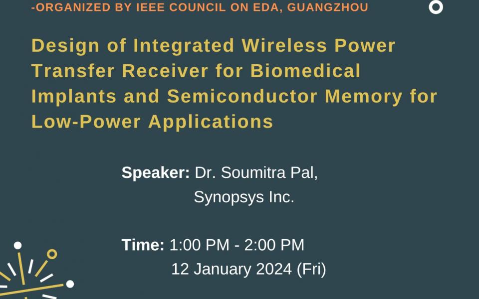 Public Research Seminar by Microelectronics Thrust, Function Hub, HKUST ...