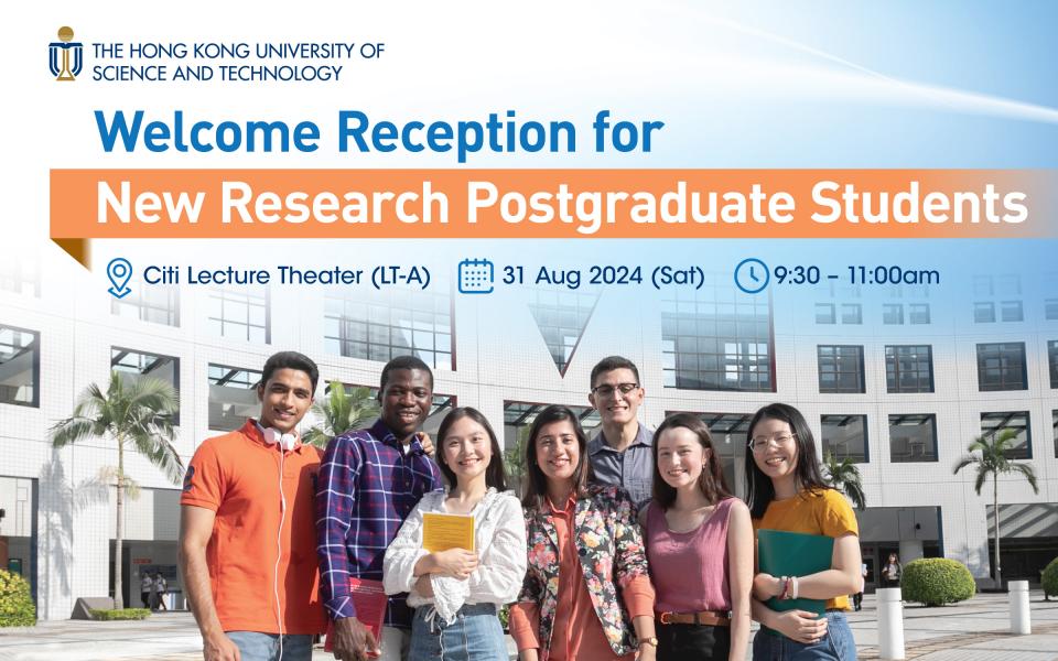 Welcome Reception for New Research Postgraduate Students 2024-25 ...