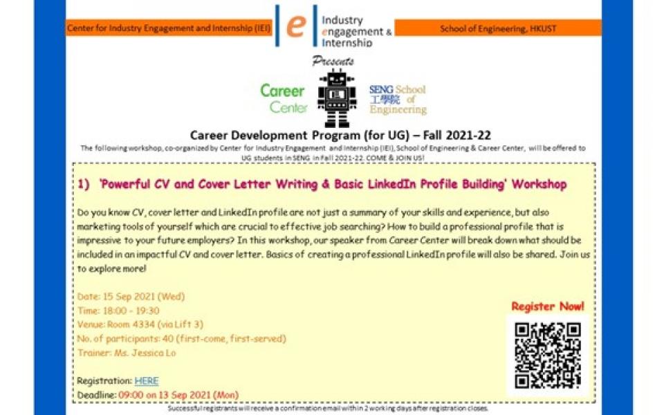 Center for Industry Engagement & Internship (IEI), SENG and Career ...