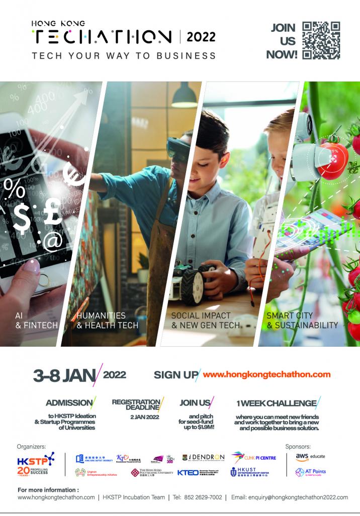 Hong Kong Techathon 2022 Tech Your Way To Business University Event